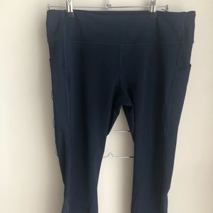 Lululemon Run Side Pocket Crop Leggings